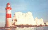 Britain United Kingdom The Needles Rocks And Lighthouse Isle Of Wight Postcard [P450] - Other & Unclassified