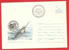 ROMANIA 1994 Postal Stationery Cover Polar Philately. Whale Special Stamp - Baleines