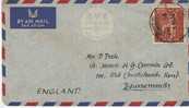 Carta,  Aérea,TEYNAMPET- MADRAS (India) 1959., Cover, Letter, Lettre - Lettres & Documents