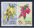 RSA+ Südafrika 1995 Mi 945-46 Blumen - Gebraucht