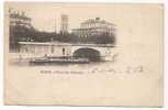 Cp , 75 , PARIS , Le Pont Du CHATELET , Dos Simple , Voyagée 1902 - Ponts
