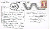 Postal, CHALEAU  LAKE LUISE -ALBERTA ( Canada) 1940, Post Card - Brieven En Documenten