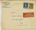 LETTRE EXPRES / SPOEDBESTELLING  De BRUXELLES Pour AMAY Avec N° 320 & 341 . - 1931-1934 Quepis