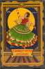 India Dancer Vintage Trade Textile Label Multi-colour - Other & Unclassified