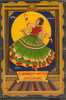 India Dancer Vintage Trade Textile Label Multi-colour - Sonstige & Ohne Zuordnung