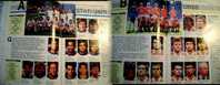 ITALIA  90  CALENDARIO INCONTRI  FOTO DI TUTTE LE SQUADRE  CAMPIONATI DEL MONDO WORLD SOCCER CUP CALCIO FOOTBALL CARTE1 - Andere & Zonder Classificatie