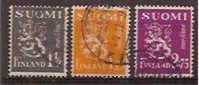 Finland   Y/T   222+224   (0) - Used Stamps