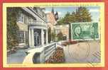 ETATS UNIS CARTE MAXIMUM MAISON DE FRANKLIN D.ROOSEVELT - Maximum Cards