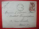 GABON Lettre Cover Carta Brief Kango 24 6 1952. - Storia Postale