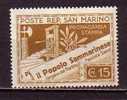 Y6760 - SAN MARINO Ss N°229 - SAINT-MARIN Yv N°225 * - Nuovi