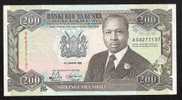 KENYA P29c  200  SHILLINGS   2.1.1992    VF    NO P.h. ! - Kenia