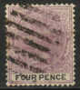 Lagos - 1887-1902 QV 4d Used - Nigeria (1961-...)