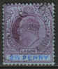 Lagos - 1904-1906 KEVII 2½d  Type B Used - Nigeria (1961-...)