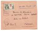 A.E.F.- Lettre Bangui (Centrafricaine) Pour La France ( Colmar) 06/02/1957 - Storia Postale