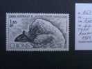 T.A.A.F  * * Poste Aerienne  De  1981   "  Faune  : Oiseau  CHIONIS  "    1 Val . - Airmail