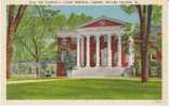 Hollins College Charles L Cook Memorial Library On C1930s/40s Vintage Linen Postcard, School, Architecture - Other & Unclassified