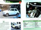 SCHEDA FICHE TECNICO STORICA CAR COLLECTION DEL PRADO FIAT 500 - Engines