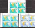 GREECE 1978 The Greek State In Marginal Blocks Of 4 MNH Vl. 1409 / 1411 - Ongebruikt