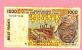 Billet De Banque Nota Banknote Bill 1000 Mille Francs BANQUE CENTRALE DES ETATS DE L´AFRIQUE DE L´OUEST - Andere - Afrika