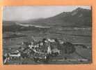 H203 Gruyères Broc Et Le Lac, Vus D'avion. Cachet Broc 1953 Vers Bruxelles. Sartori 2727 - Broc