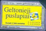 # LITHUANIA 33 Geltonieji Puslapiai - Yellow Page 50 Urmet 01.97  Tres Bon Etat - Litauen