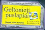 # LITHUANIA 33 Geltonieji Puslapiai - Yellow Page 50 Urmet 01.97  Tres Bon Etat - Lituanie