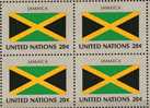 Jameika UN-Flaggen IV 1983 JAMAICA New York 428+ 4-Block + Kleinbogen ** 7€ - Jamaica (1962-...)