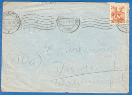 Deutschland; Alliierte Besetzung MiNr. 951; 1947; Berlin Charlottenburg - Storia Postale