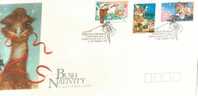 AUSTRALIA  FDC WILDLIFE  ANIMAL  BIRD  CHRISTMAS 3 STAMPS  DATED 31-10-1990 CTO SG? READ DESCRIPTION !! - Briefe U. Dokumente