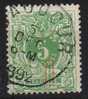 45 Obl Beaudour (+60)  Griffe Verte MU - 1869-1888 Leone Coricato