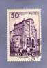 MONACO TIMBRE N° 313C OBLITERE PRINCE RAINIER III LA CATHEDRALE 50F VIOLET - Gebraucht