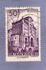 MONACO TIMBRE N° 313C OBLITERE PRINCE RAINIER III LA CATHEDRALE 50F VIOLET - Used Stamps