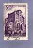 MONACO TIMBRE N° 313C OBLITERE PRINCE RAINIER III LA CATHEDRALE 50F VIOLET - Gebraucht