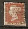 GReat Britain 1841  QV  1d Red Imperf. (o) C-K - Usados