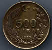 Turquie 500 Lira 1990 Ttb - Turquie