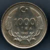 Turquie 1000 Lira 1993 Ttb/sup - Türkei