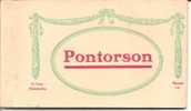 PONTORSON ...CARNET DE 11 VUES - Pontorson