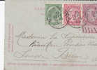 1903.CL 10+TP 56-58 C1C MONS(STATION)/DEPART 15 SEPT 03 V.BERNE(CH) - Letter-Cards