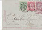 1903.CL 10+TP 56-58 C1C MONS(STATION)/DEPART 15 SEPT 03 V.BERNE(CH) - Postbladen