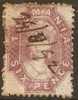 TASMANIA - Used 1864 6d Queen Victoria. Perf 11.5. Scott 32 - Gebruikt