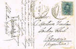 3757  Postal SAN SEBASTIAN  1928 , Circulada  A Argentina - Briefe U. Dokumente