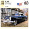 CARS CARD FICHE TECNICO STORICA BUICK ROADMASTER - Auto & Verkehr