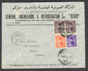 Egypt Egypte General Engeneering & Refrigiation Co GERCO Cairo 1951 Censor Marking To Denmark - Storia Postale