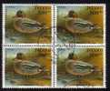 ICELAND   Scott #  835  VF USED Block Of 4 - Usati