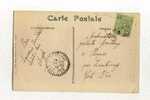 - MONACO . AFFRANCHISSEMENT SIMPLE SUR CP DE 1916 POUR LA FRANCE - Postmarks