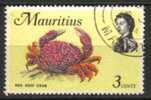 Mauritius - 1969 Definitive 3c Crab Used - Crustaceans