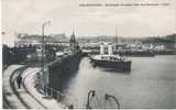 FOLKESTONE BOULOGNE STEAMER LEAVING HARBOUR 2193 - Folkestone