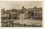 CPSM BOLBEC (Seine Maritime) - Place Carnot (nombreux Commerces) - Bolbec