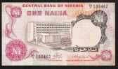 NIGERIA P15a 1 NAIRA 1973 #DG/6 Signature 1  AVF NO P.h. ! - Nigeria