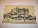 2 Ps - CPA N°76 - GARCHES - Place De La Gare Et Boulevard De La Station (café - Restaurant) - [95] Val D´Oise - Garches